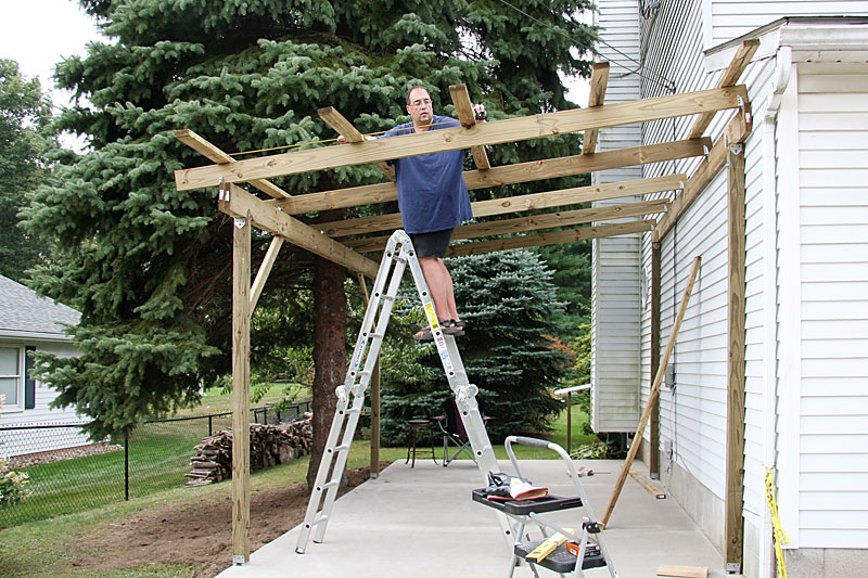 Woodwork Build Attached Carport PDF Plans