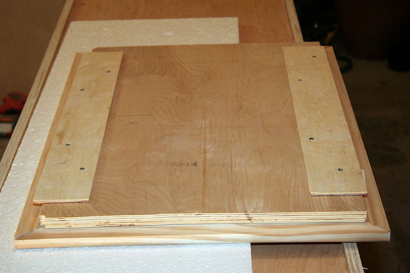 Inside of lift-off door